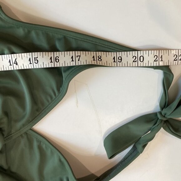 ATHLETA Green Bra Cup Tankini Swimsuit Tank Bathing Suit 32 D/DD - Picture 12 of 13